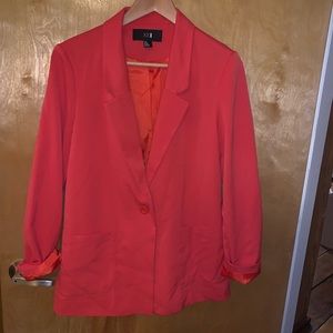 Orange Blazer